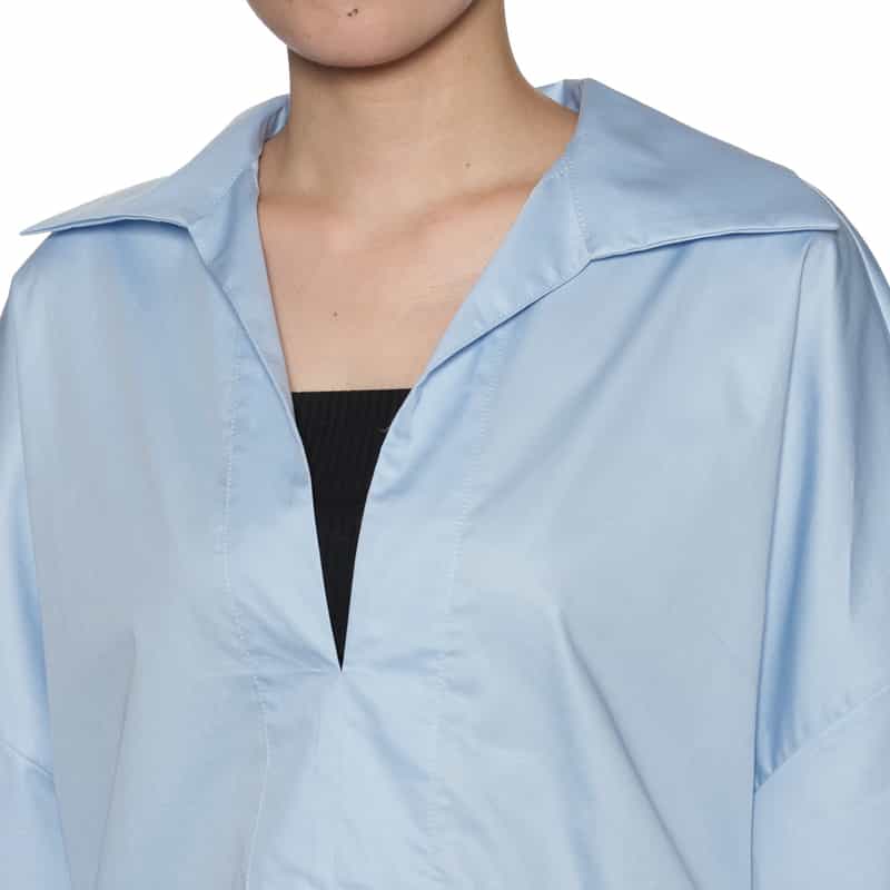 DEVOTION TWINS スキッパーブラウス LT BLUE