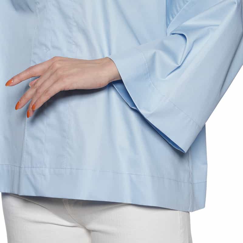 DEVOTION TWINS スキッパーブラウス LT BLUE