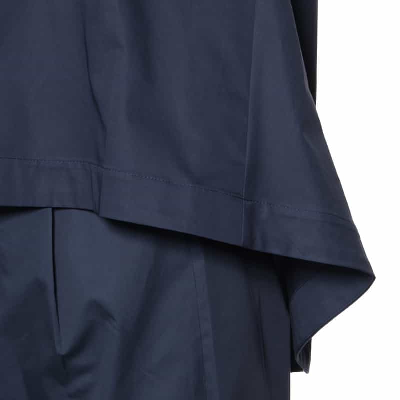 DEVOTION TWINS アシンメトリーヘム ブラウス NAVY