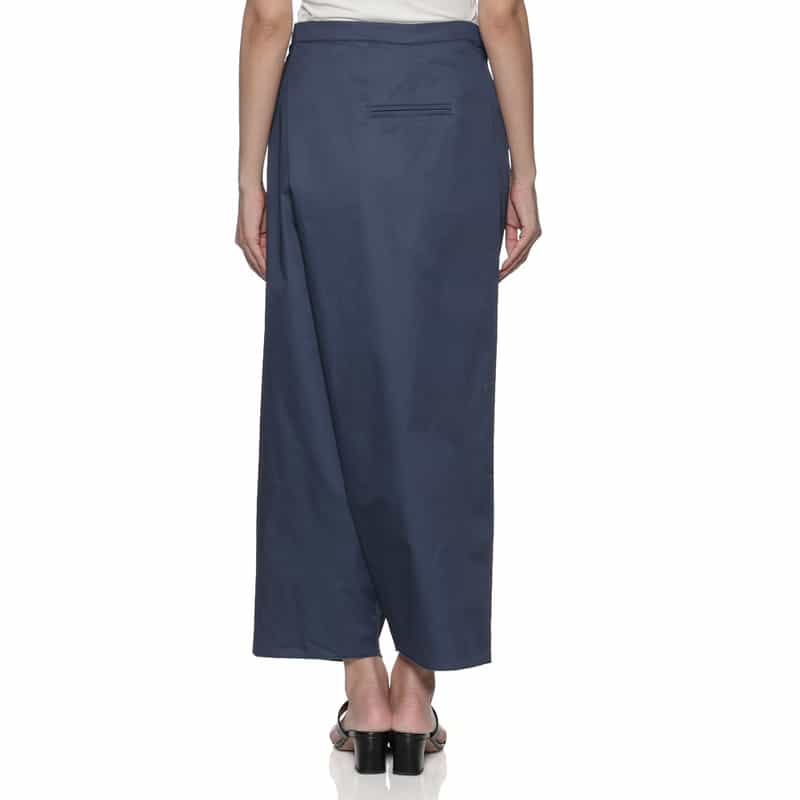 DEVOTION TWINS ウエストリボンラップパンツ NAVY