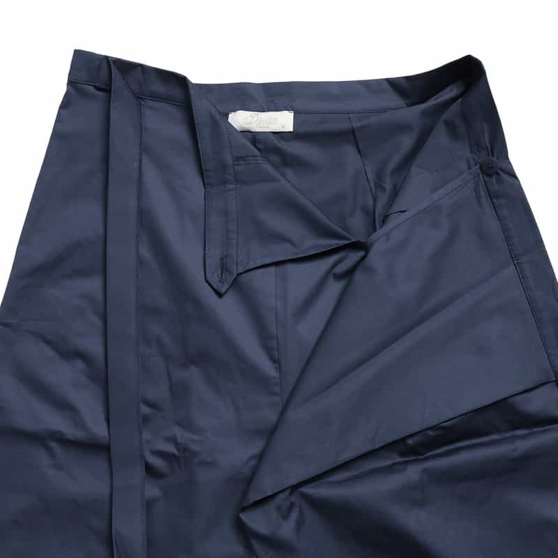 DEVOTION TWINS ウエストリボンラップパンツ NAVY