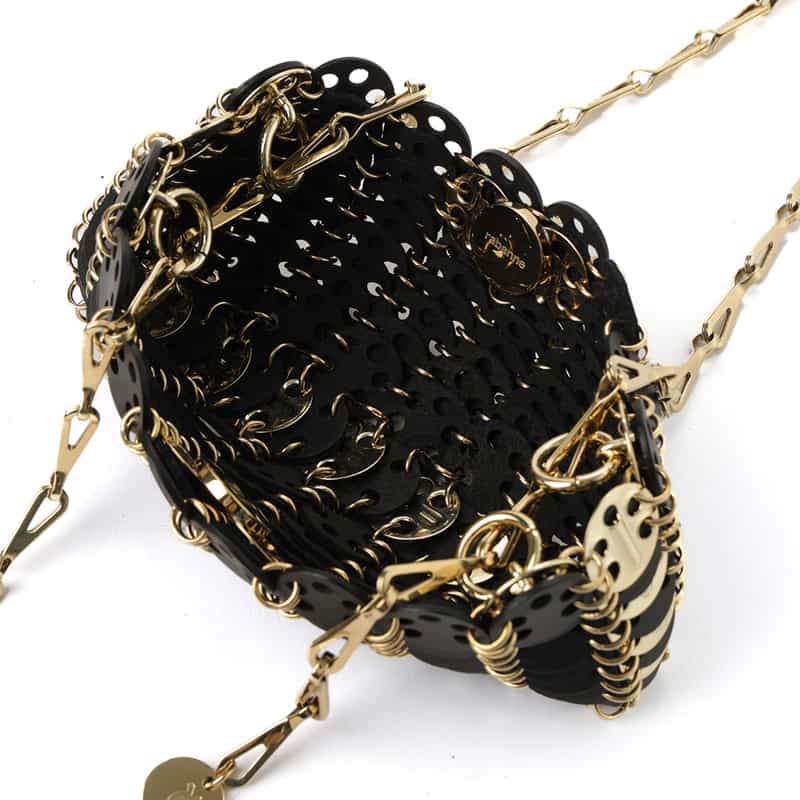 RABANNE RABANNE＜ラバンヌ＞ ショルダーバッグ BLACK