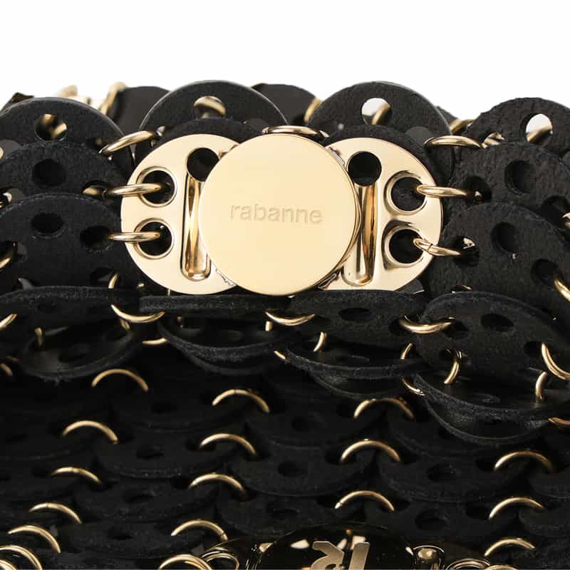 RABANNE RABANNE＜ラバンヌ＞ ショルダーバッグ BLACK