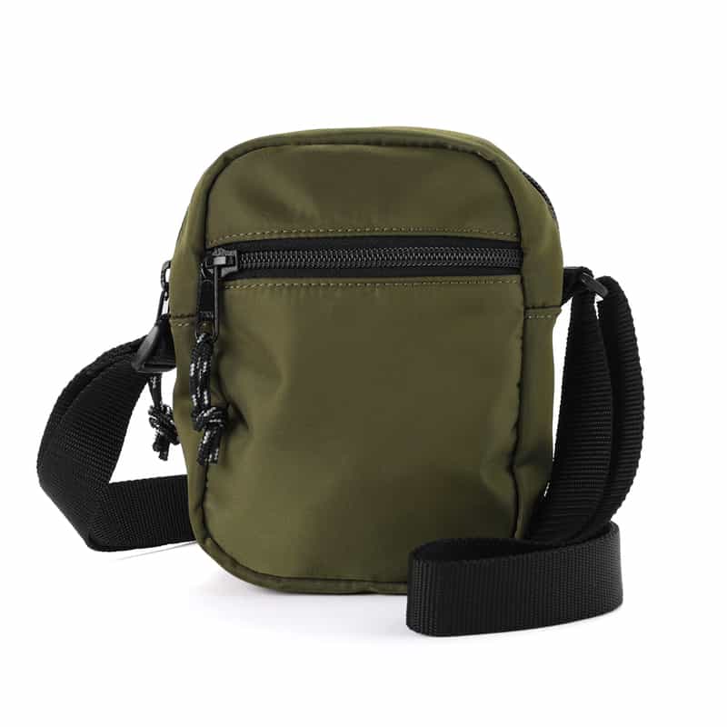 BARNEYS NEW YORK ナイロンポシェットバッグ KHAKI