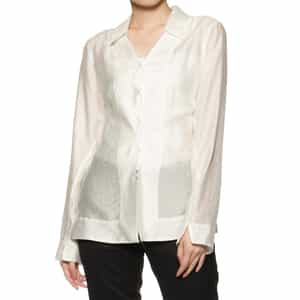 シルク×コットンVネックニットプルオーバー（2170476）｜BARNEYS