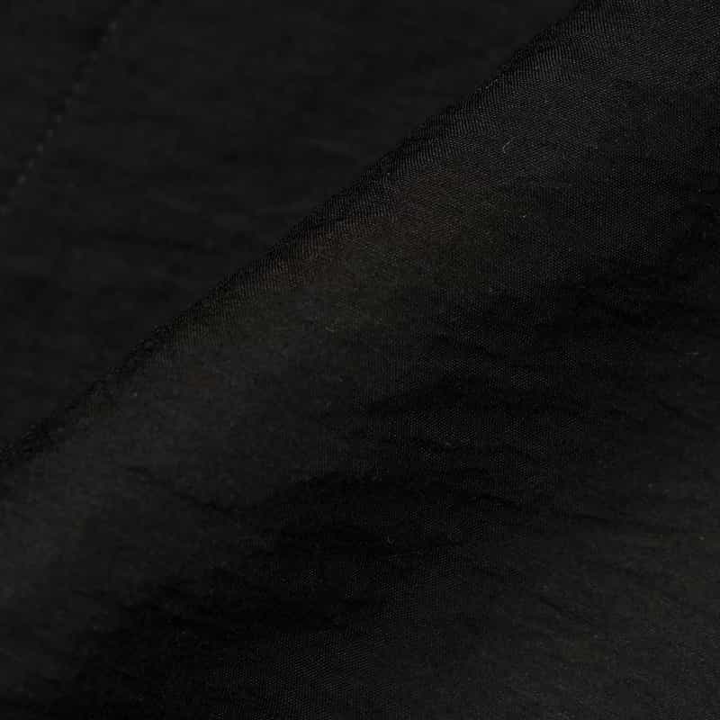 BARNEYS NEW YORK シアー素材フロントホックブラウス BLACK