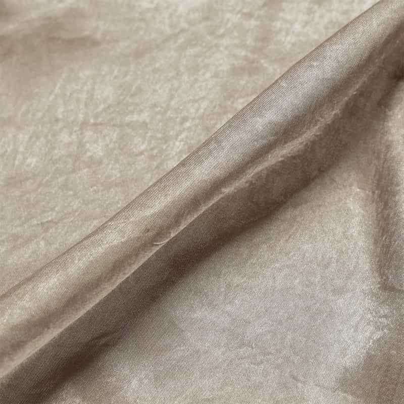 BARNEYS NEW YORK ウォッシャブル サテン ノースリーブロングドレス BEIGE