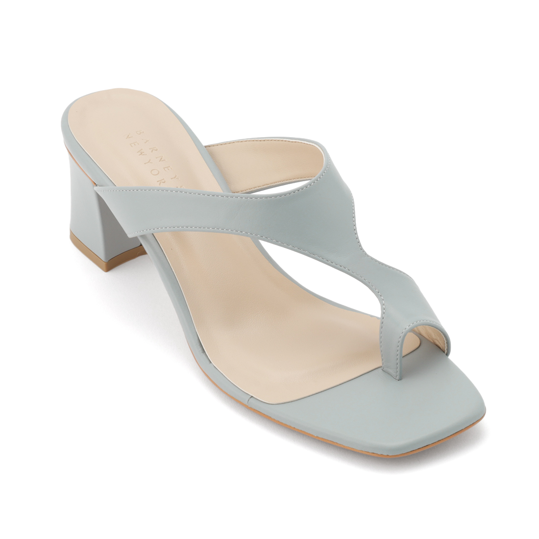 チャンキーヒール トングサンダル