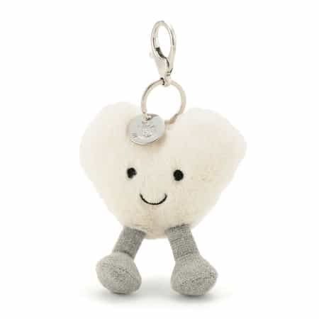 バッグチャーム “AMUSEABLE CREAM HEART