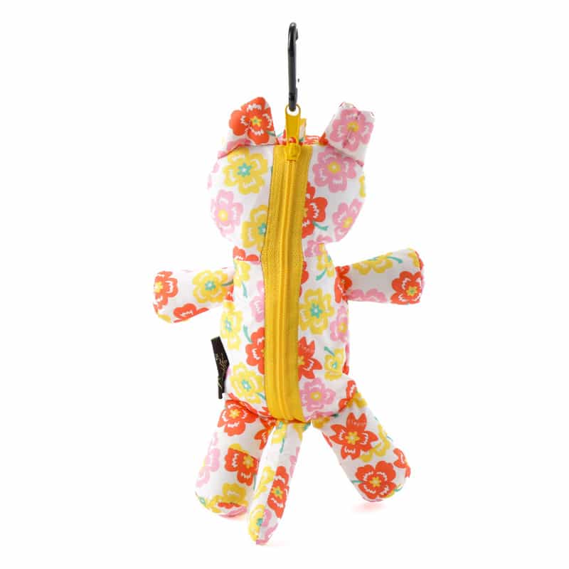 ELEPH ELEPH＜エレフ＞キャットチャーム付きエコバッグ（M） PINK