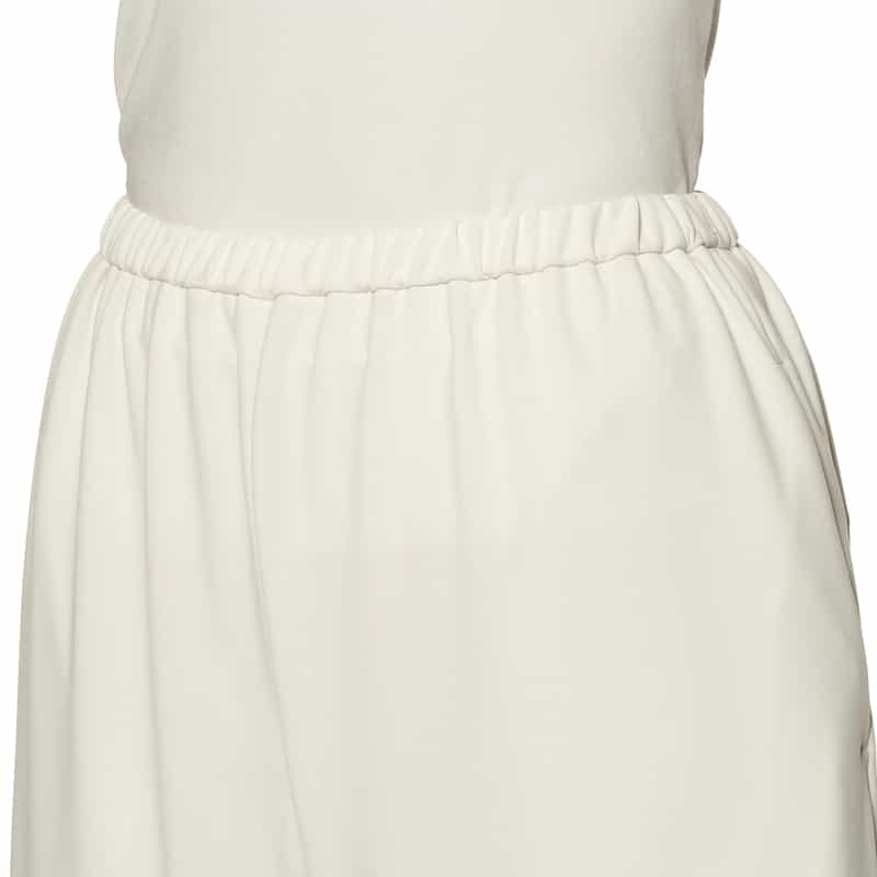 BARNEYS NEW YORK ウォッシャブル ワイドシルエットパンツ OFF WHITE