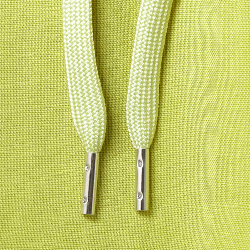 BARNEYS NEW YORK ウォッシャブル ドローストリングワイドパンツ YELLOW