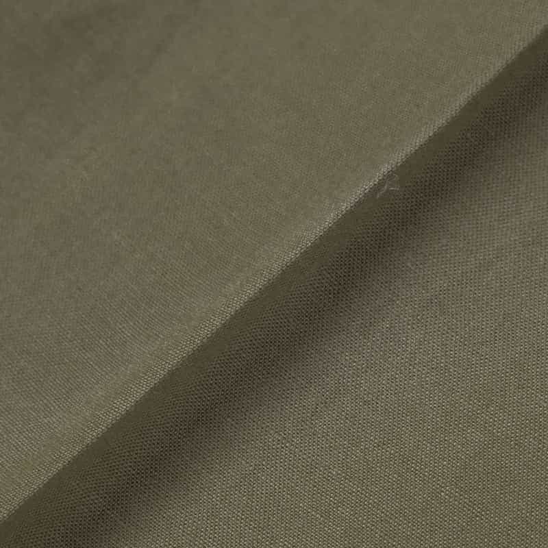 BARNEYS NEW YORK ウォッシャブル ドローストリングワイドパンツ KHAKI