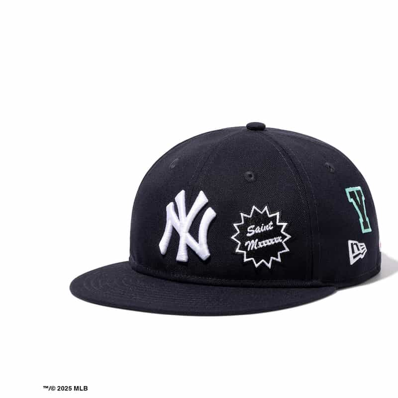 SAINT MXXXXXX ベースボールキャップ "YANKEES" NAVY