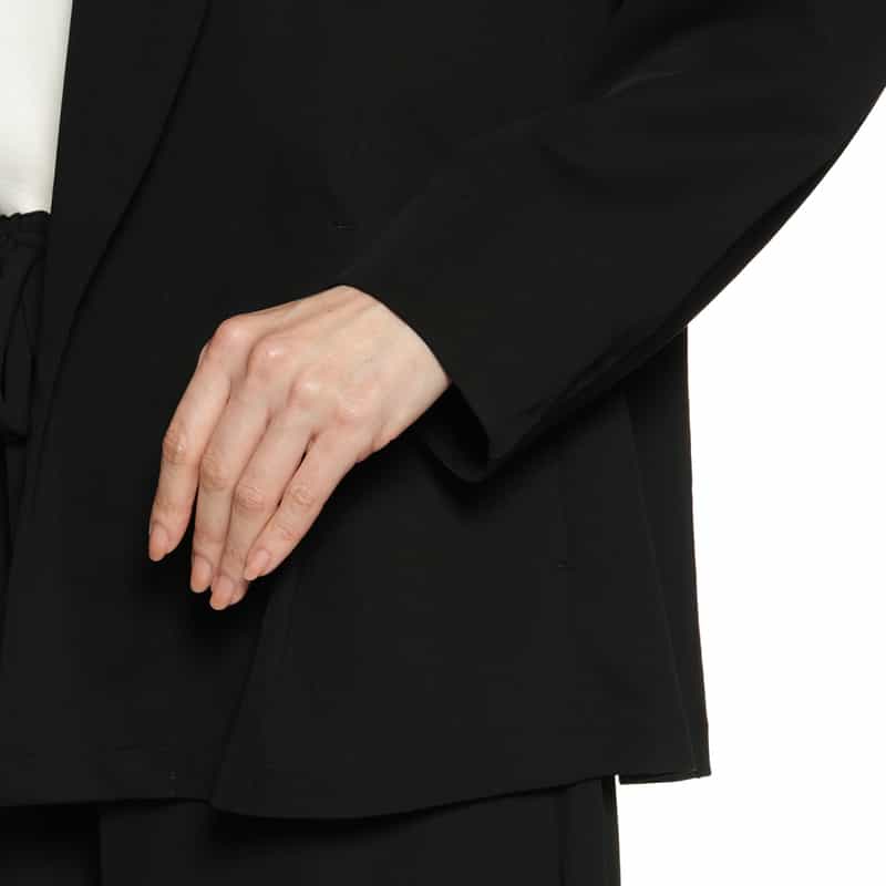 BARNEYS NEW YORK セットアップ トリコットジャケット BLACK