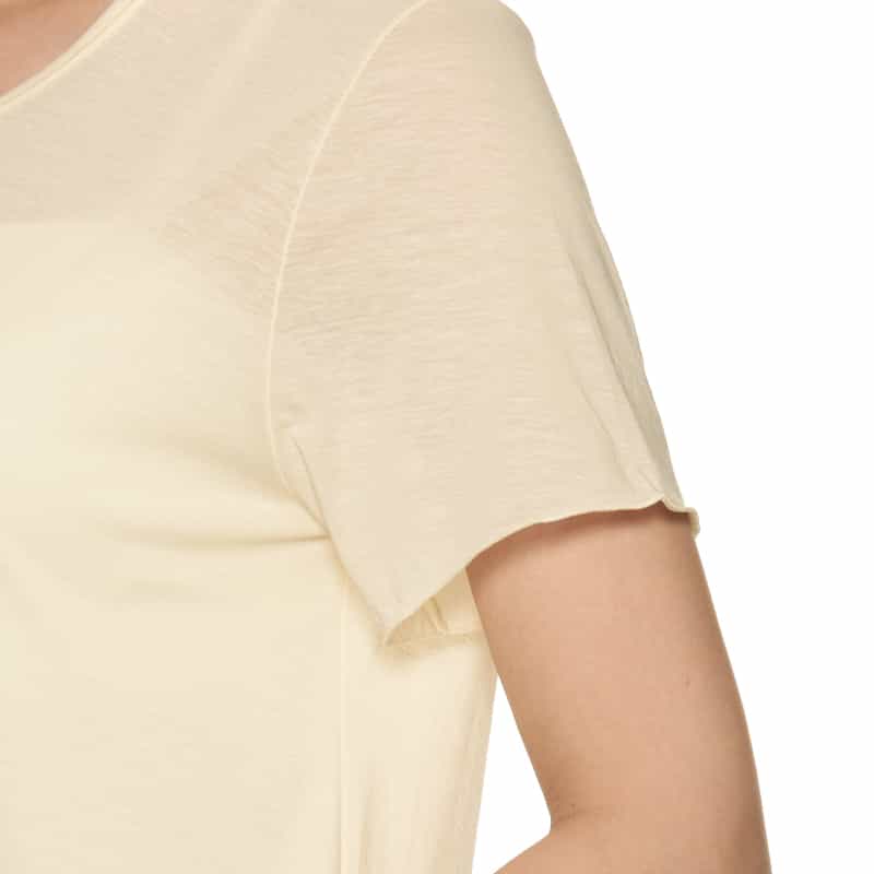 BARNEYS NEW YORK ウォッシャブル シアーカットソー OFF WHITE