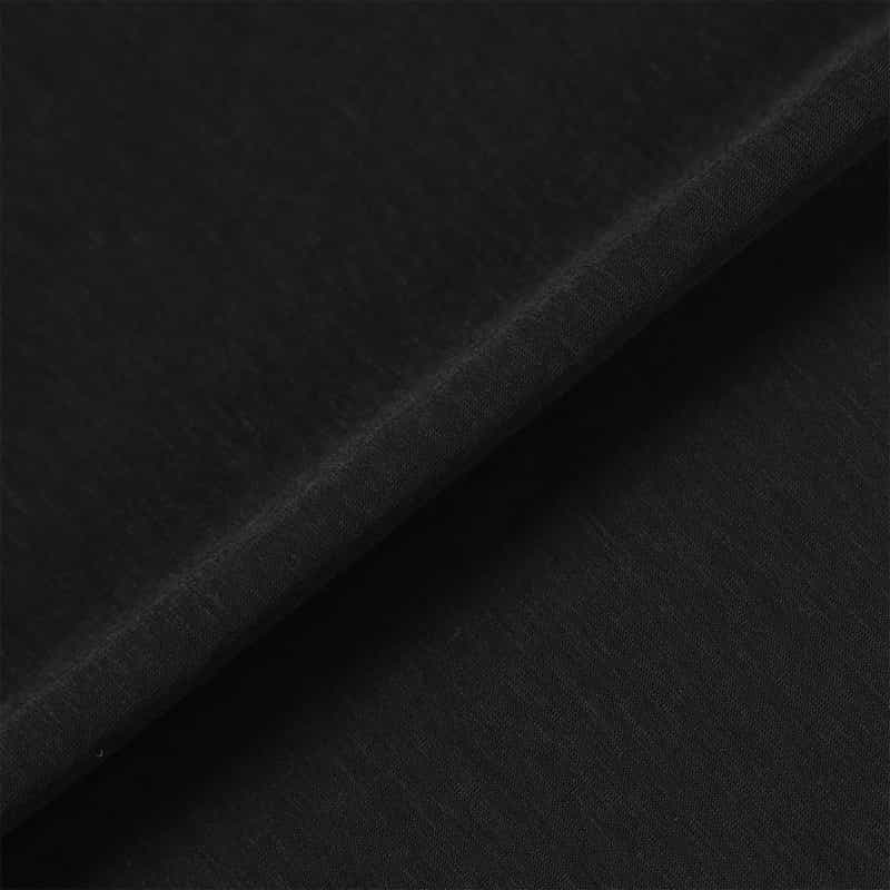 BARNEYS NEW YORK ウォッシャブル シアーカットソー BLACK