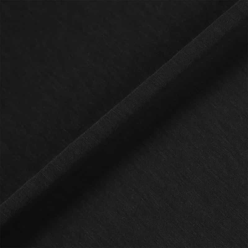 BARNEYS NEW YORK ウォッシャブル シアーロングスリーブカットソー BLACK