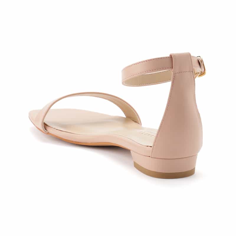 BARNEYS NEW YORK ストラップ付きフラットサンダル PINK