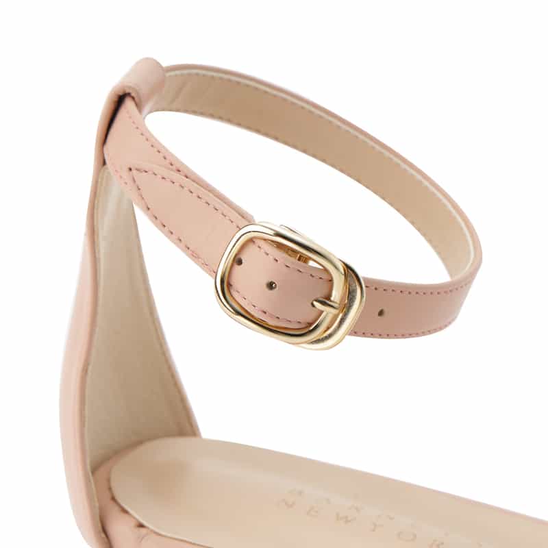 BARNEYS NEW YORK ストラップ付きフラットサンダル PINK