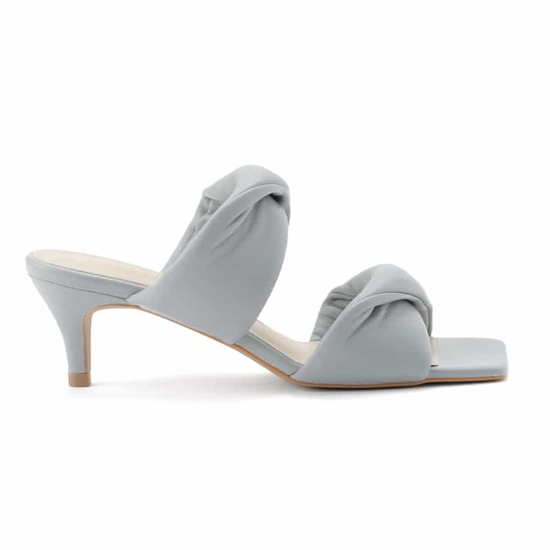 BARNEYS NEW YORK Wツイストサンダル LIGHT BLUE