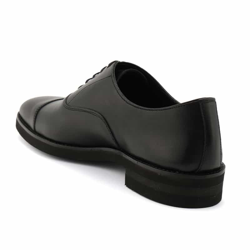 WH WH＜ダブルエイチ＞バーニーズ　ニューヨーク限定キャップトゥシューズ BLACK