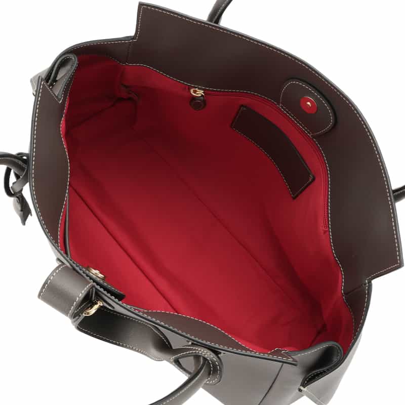 BOLDRINI SELLERIA BOLDRINI SELLERIA＜ボルドリーニ セレリア＞レザートートバッグ GRAY