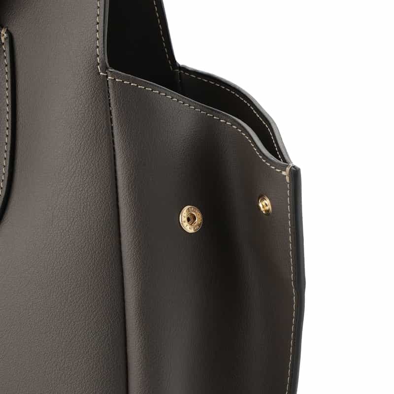 BOLDRINI SELLERIA BOLDRINI SELLERIA＜ボルドリーニ セレリア＞レザートートバッグ GRAY