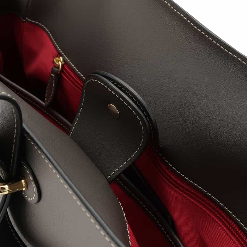 BOLDRINI SELLERIA BOLDRINI SELLERIA＜ボルドリーニ セレリア＞レザートートバッグ GRAY