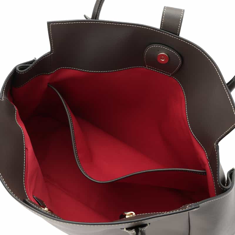 BOLDRINI SELLERIA BOLDRINI SELLERIA＜ボルドリーニ セレリア＞レザートートバッグ GRAY