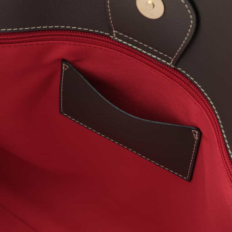 BOLDRINI SELLERIA BOLDRINI SELLERIA＜ボルドリーニ セレリア＞レザートートバッグ GRAY