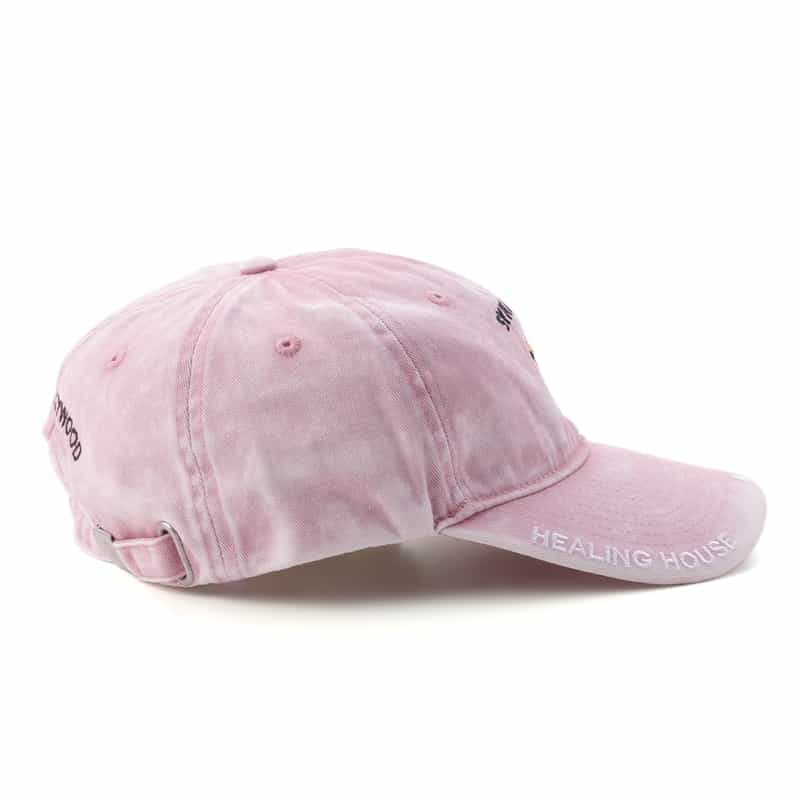 PALY HOLYWOOD PALY HOLLYWOOD＜パリーハリウッド＞ 刺繍入りキャップ PINK