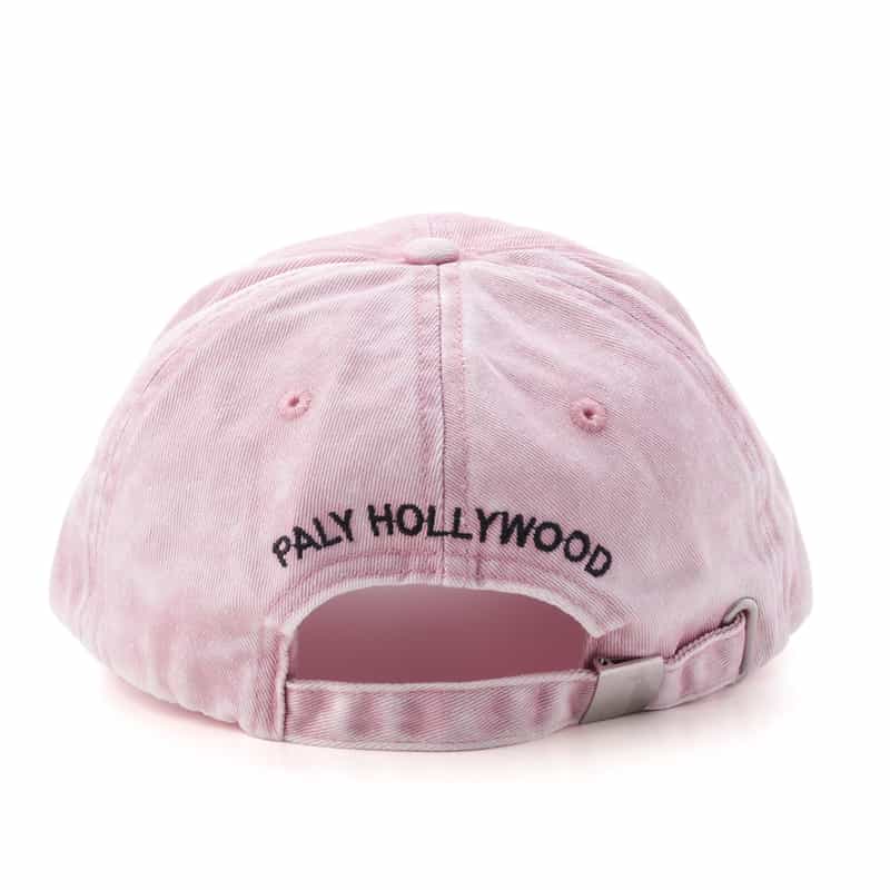 PALY HOLYWOOD PALY HOLLYWOOD＜パリーハリウッド＞ 刺繍入りキャップ PINK