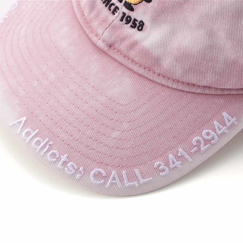 PALY HOLYWOOD PALY HOLLYWOOD＜パリーハリウッド＞ 刺繍入りキャップ PINK