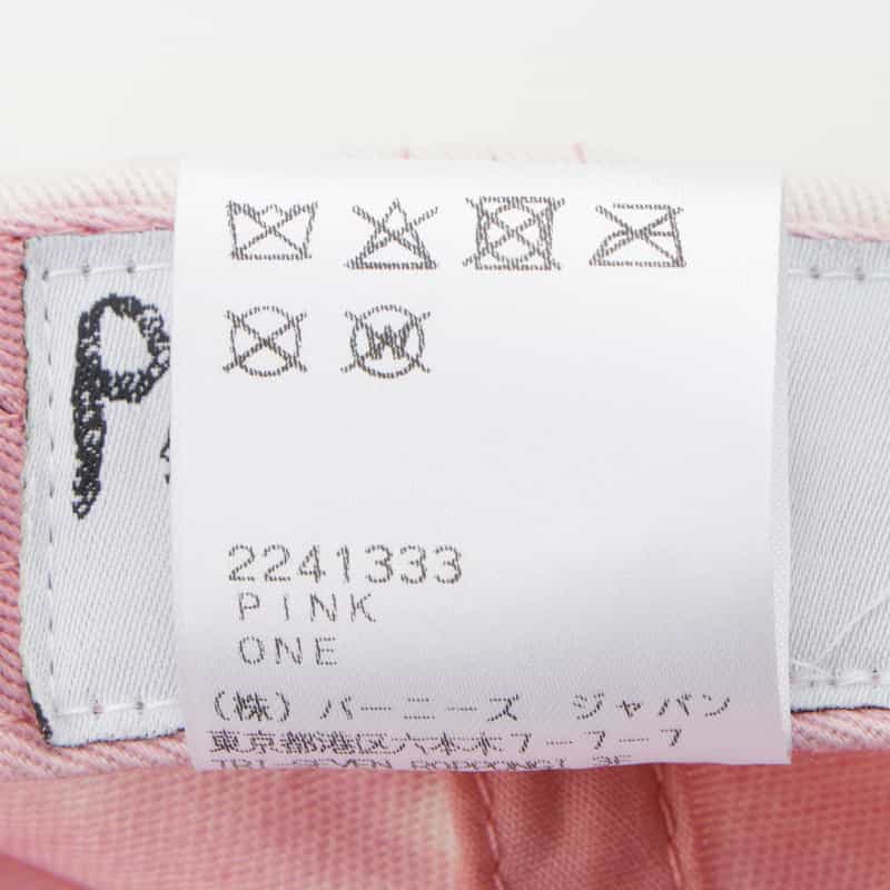 PALY HOLYWOOD PALY HOLLYWOOD＜パリーハリウッド＞ 刺繍入りキャップ PINK