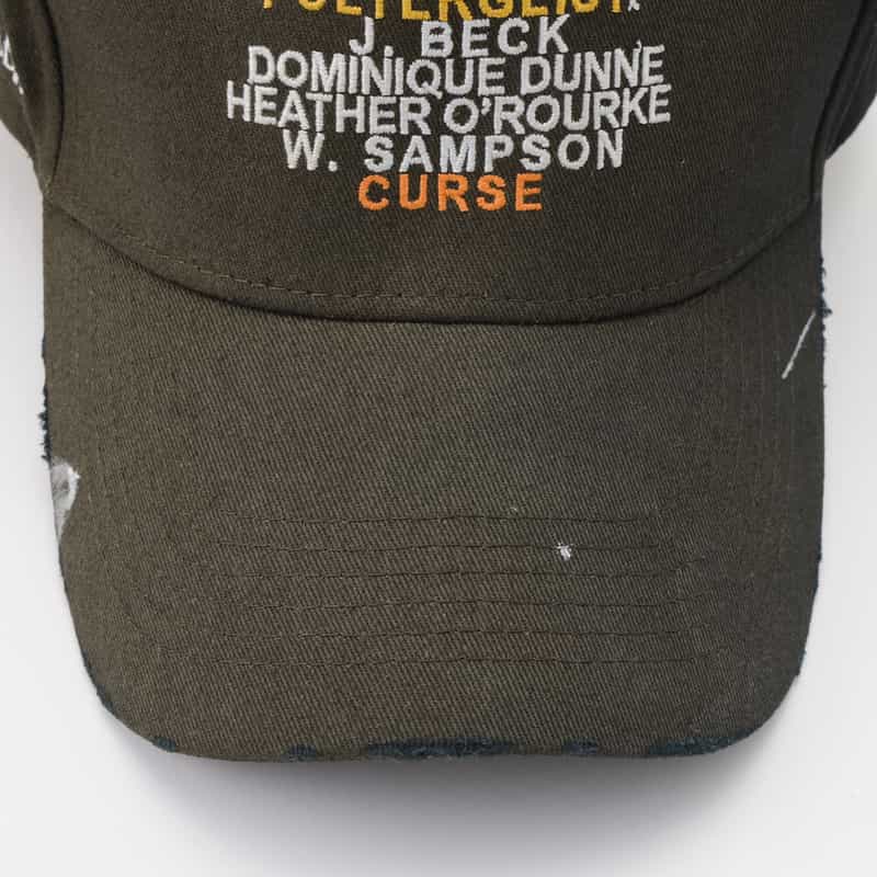 PALY HOLYWOOD PALY HOLLYWOOD ＜パリー ハリウッド＞ エンブロイダリーキャップ BLACK