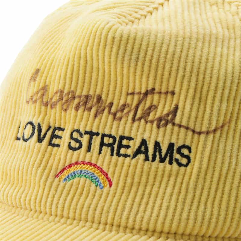 PALY HOLYWOOD PALY HOLLYWOOD＜パリーハリウッド＞ 刺繍入りコーデュロイキャップ YELLOW