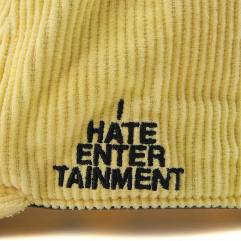 PALY HOLYWOOD PALY HOLLYWOOD＜パリーハリウッド＞ 刺繍入りコーデュロイキャップ YELLOW