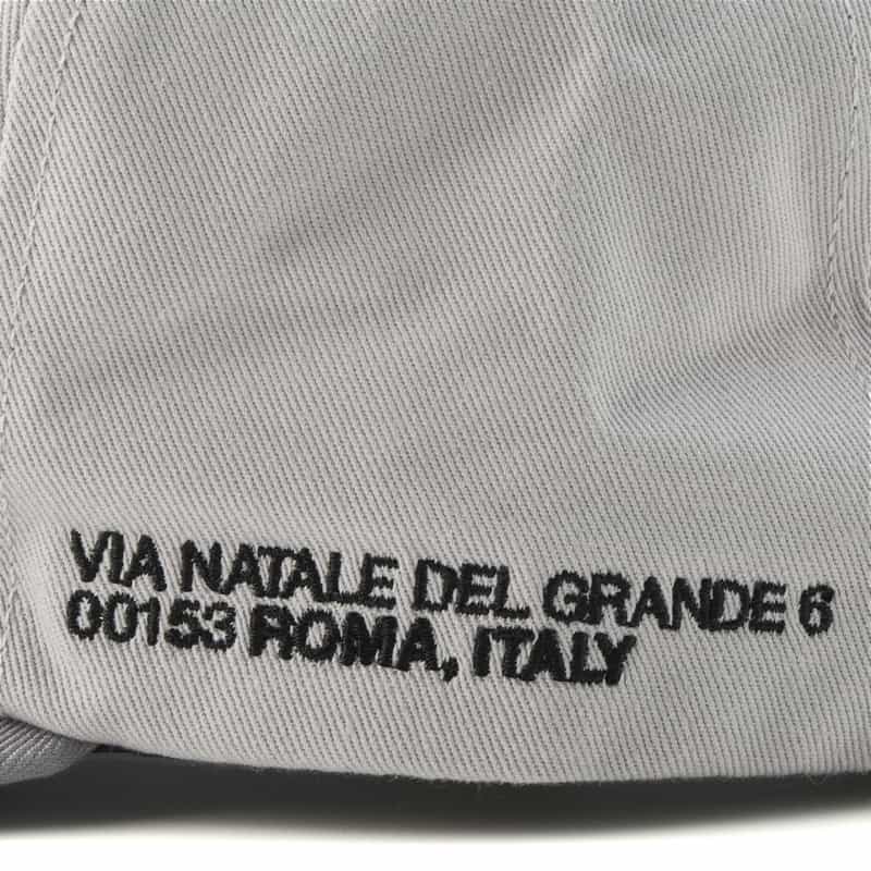 PALY HOLYWOOD PALY HOLLYWOOD＜パリーハリウッド＞ 刺繍パッチ入りベースボールキャップ GRAY