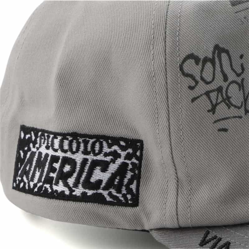 PALY HOLYWOOD PALY HOLLYWOOD＜パリーハリウッド＞ 刺繍パッチ入りベースボールキャップ GRAY