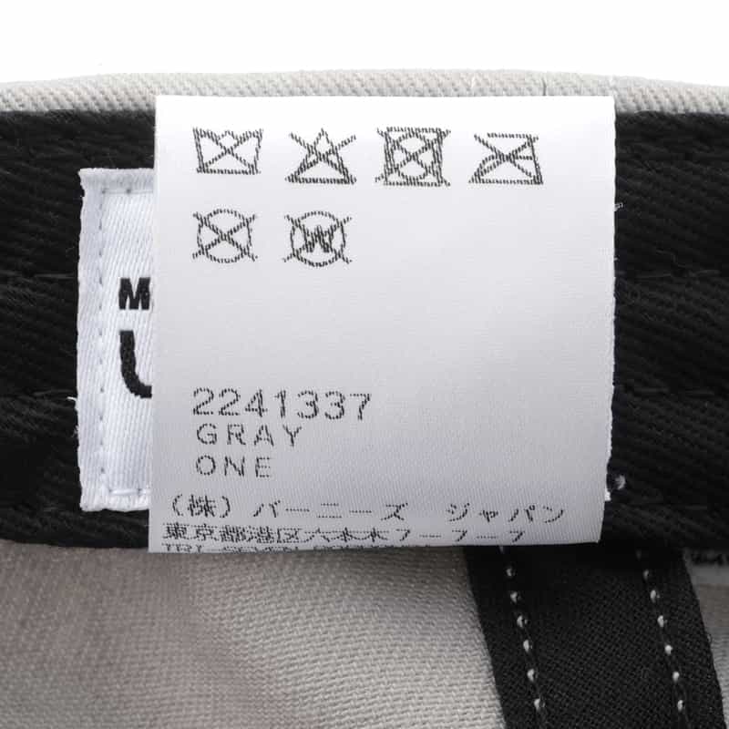 PALY HOLYWOOD PALY HOLLYWOOD＜パリーハリウッド＞ 刺繍パッチ入りベースボールキャップ GRAY