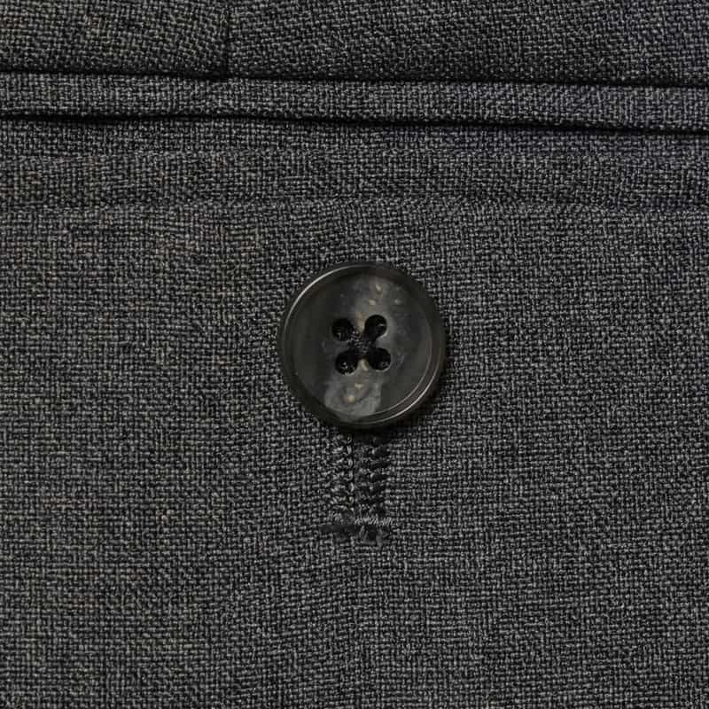 BARNEYS NEW YORK セットアップ ウォッシャブル タック入りワイドパンツ GRAY