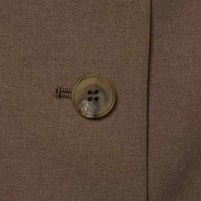 BARNEYS NEW YORK セットアップ ウォッシャブル ノースリーブジャケット BEIGE