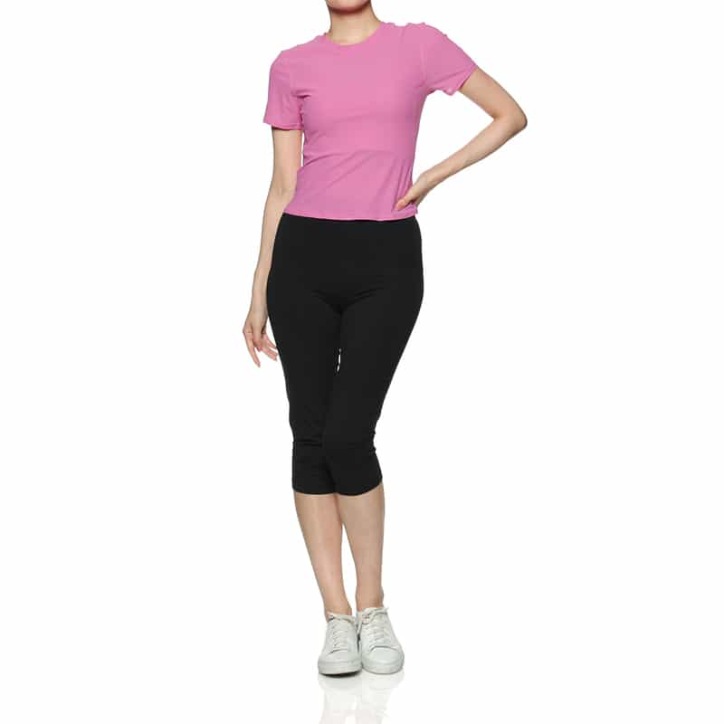 ORGANIC BASICS コアカプリレギンス BLACK