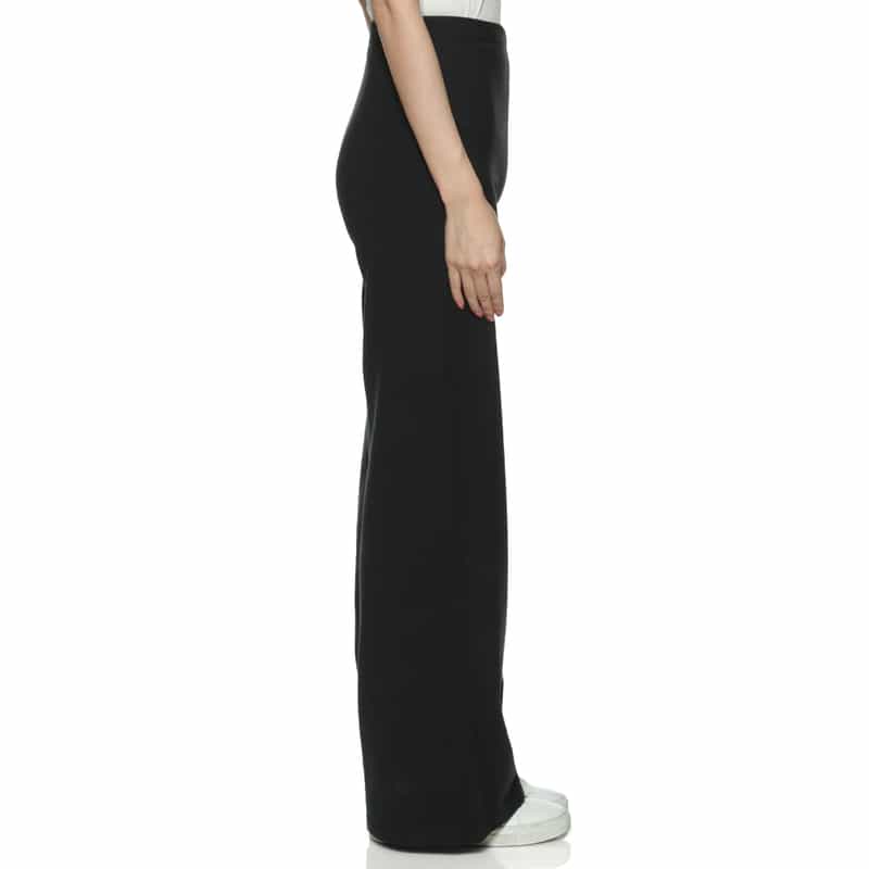 ORGANIC BASICS コアストレートレッグパンツ BLACK