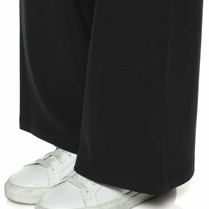 ORGANIC BASICS コアストレートレッグパンツ BLACK
