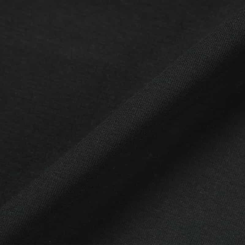 ORGANIC BASICS コアストレートレッグパンツ BLACK