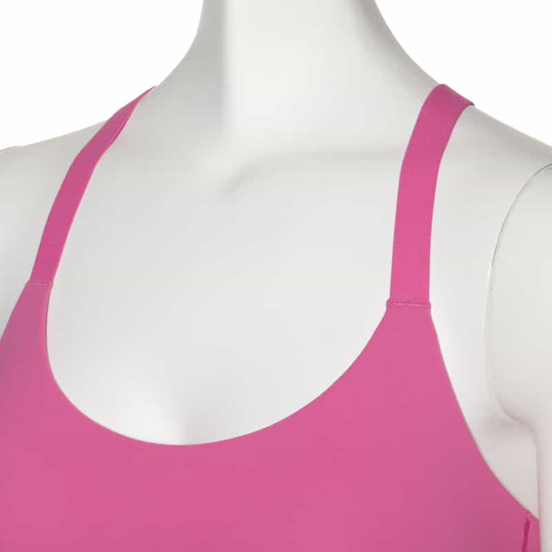 ORGANIC BASICS アクティブクロスバックブラトップ PINK
