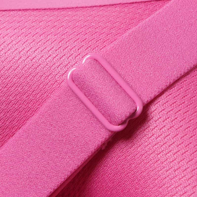 ORGANIC BASICS アクティブクロスバックブラトップ PINK