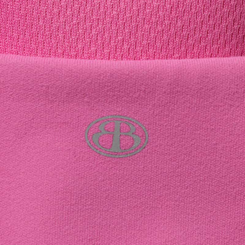 ORGANIC BASICS アクティブクロスバックブラトップ PINK
